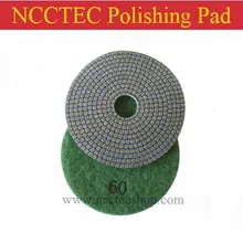 4 ''гальванические алмазные полировочные колодки | 100 мм Мягкие острые полировочные колодки для бетона и камня | острые, чем другие колодки