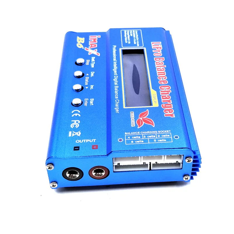 IMAX B6 80W Lipo зарядное устройство Lipro баланс iMAX зарядного устройства Зарядное Turnigy