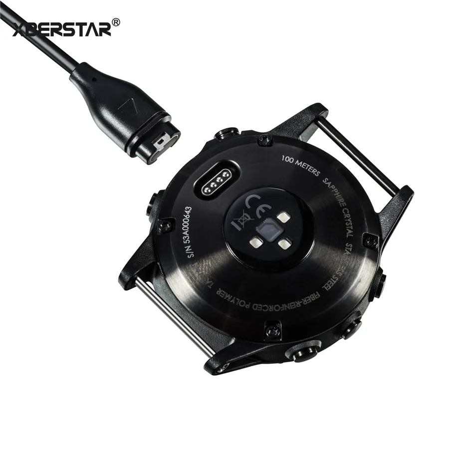  75CM Clip USB Lade Ladegerät Kabel für Garmin Forerunner 935/Fenix 5 5X/Quatix 5/Vivoactive 3/ansat