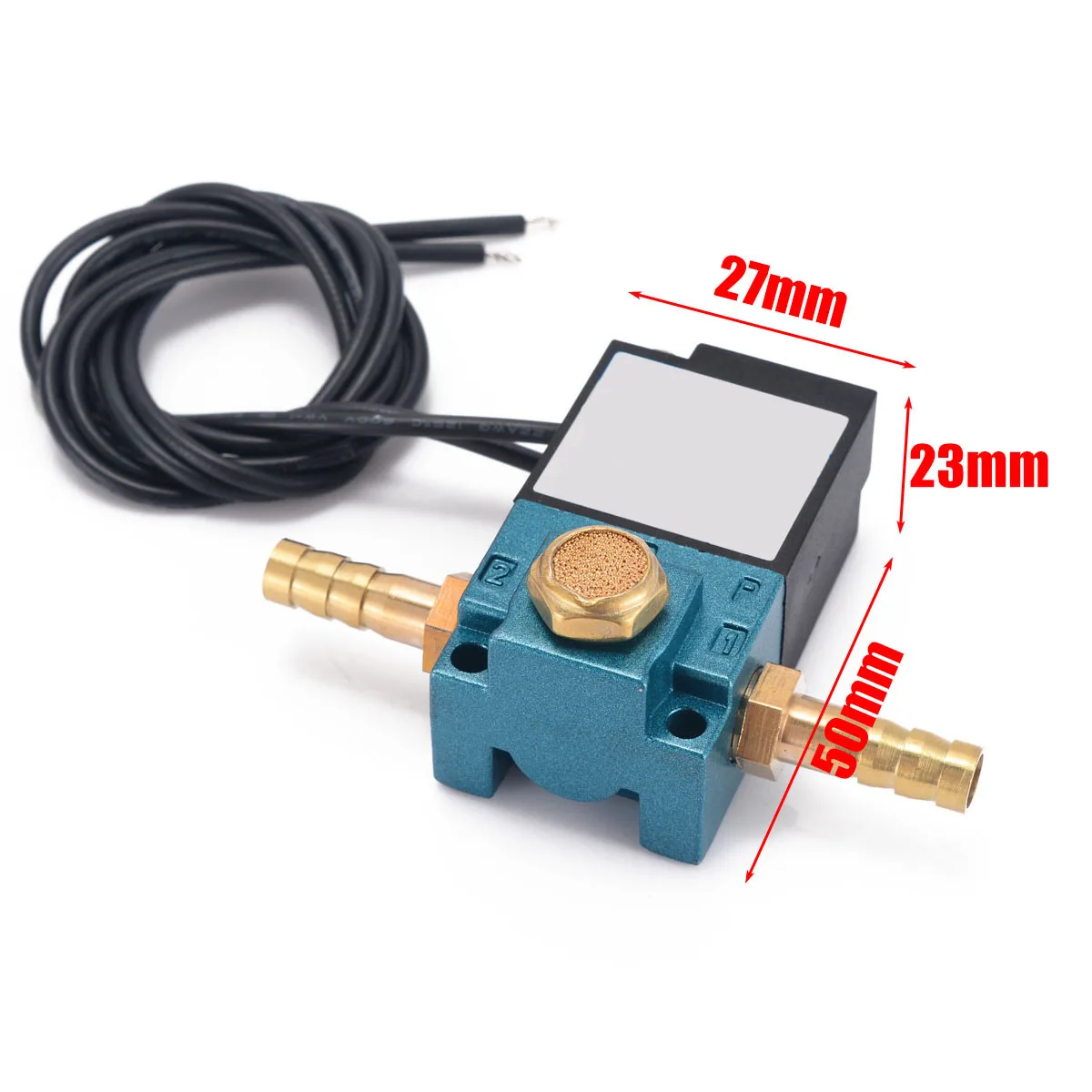 1set 12v MAC 3 Port Electronic Boost Control Solenoid Valve 35A-AAA-DDBA-1BA 5.4W 120 PSI With Brass Fittings Kits