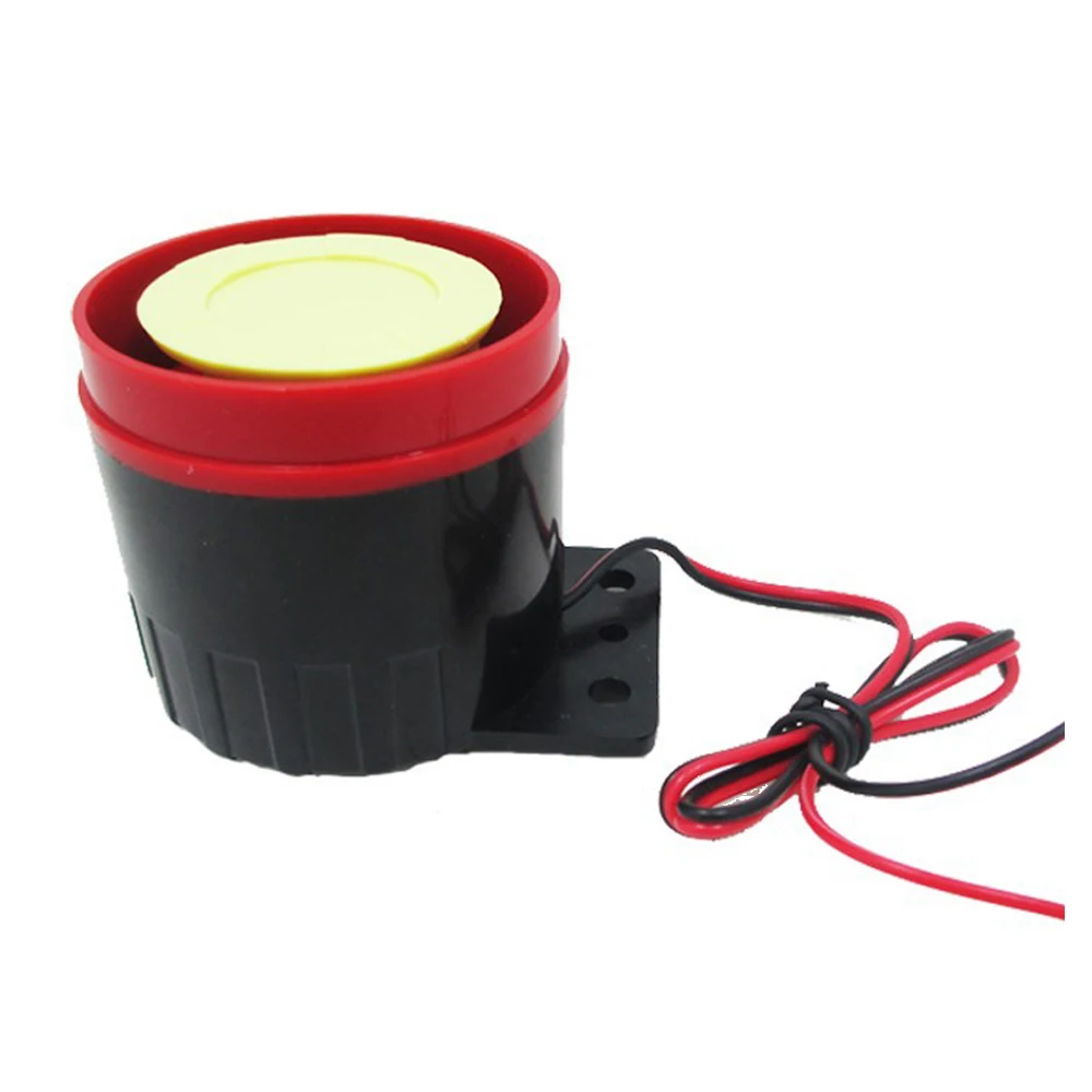 

12V 125dB Mini Motorcycle Horn Alarm Speaker for Scooter Moped ATV Go-Kart Vespa Dirt Bike Easy Install