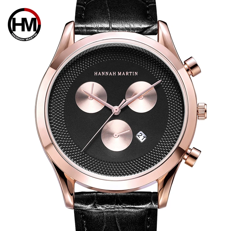 

Men's Watches Wristwatch Leather Strap Business Casual Top Luxury Brand Date Waterproof Shockproof Quartz Male Relogio Masculino