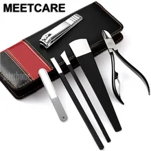 Изысканный 6 в 1 педикюра маникюрный набор для ног паранихия онихомикоз ноги мертвой кожи и кукурузы для помощи ног боль