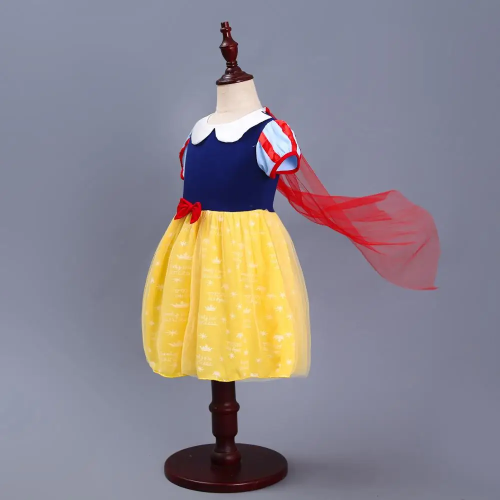 Kids Dresses For Girls Snow White Princess New Feeling Clothing Sofia Princess Costume Robe Princesse Party Dress For Girls 5