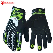 Boodun Pro Full Finger Cycling Sports font b Gloves b font MTB Bicycle Racing Bike Motorcycle