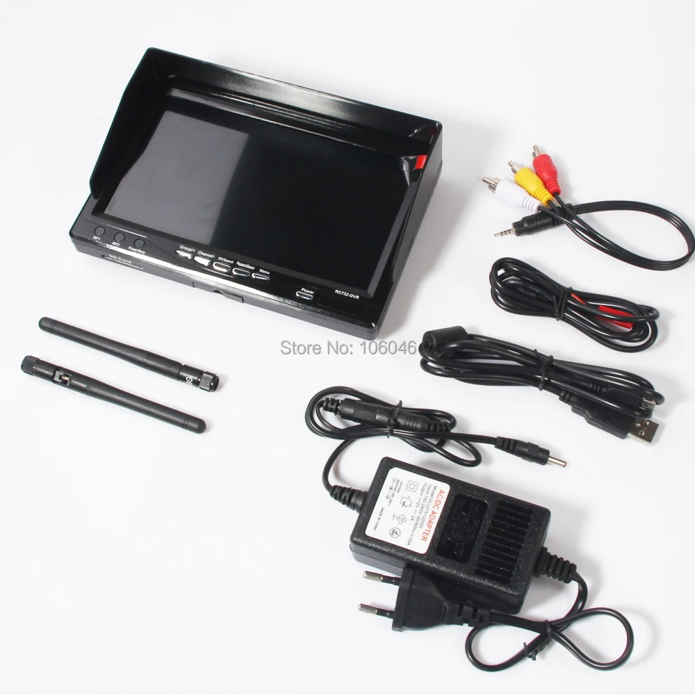 Fpv монитор с dvr. Fpv монитор с dvr