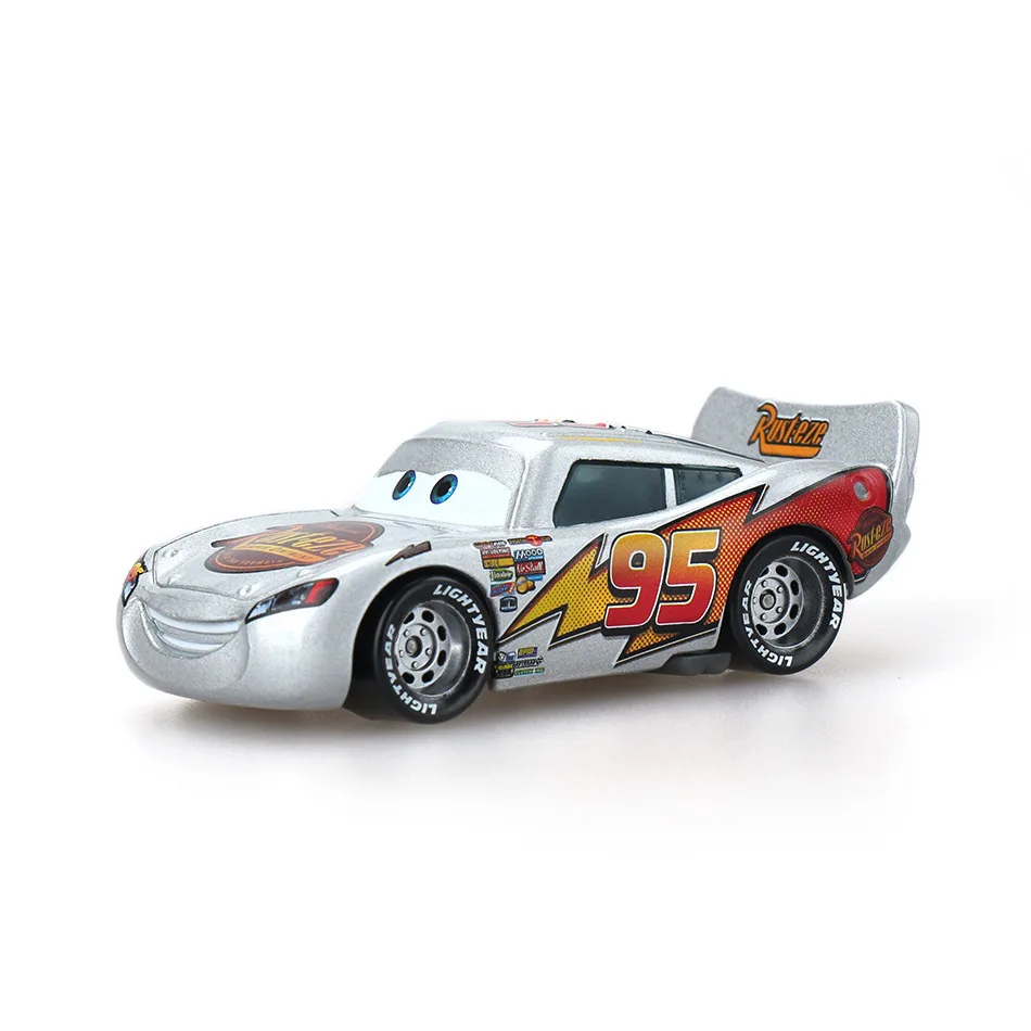 Disney Pixar Cars 2 3 Lightning 39 стиль McQueen Mater Jackson Storm Ramirez 1:55 литой автомобиль металлический сплав мальчик детские игрушки подарок