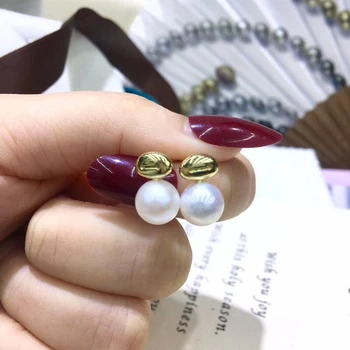 

925 Sterling Silver Earrings Findings Base Stud Earrings Settings Mountings Parts Mounts for Pearls Agate Coral Stones
