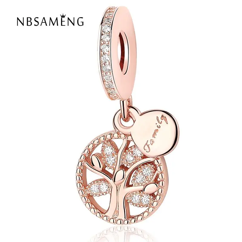 Rose Gold Family Pandora Charm Deals 