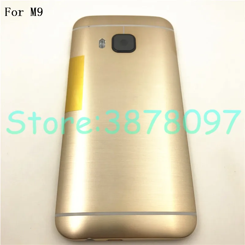 

Original 5.0 inches Black /Gold /Silver Rear Housing For HTC One M9 Back Cover Battery Case Door With Buttons
