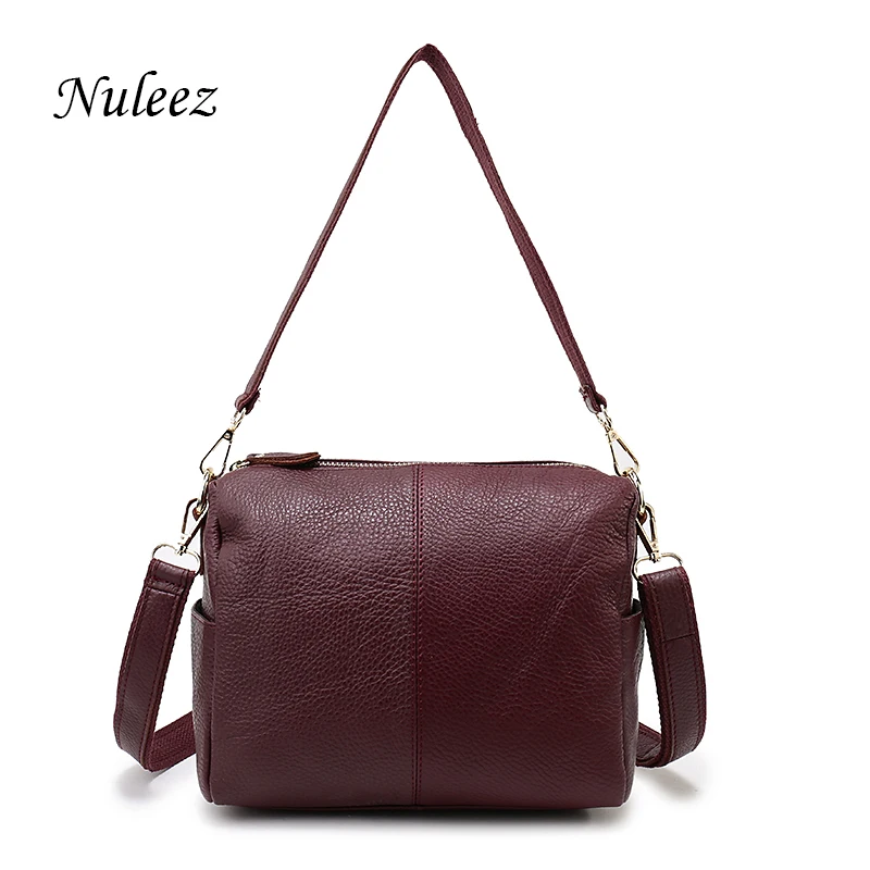 Buy Nuleez Brand Shoulder Strap Bag Real Leather Women