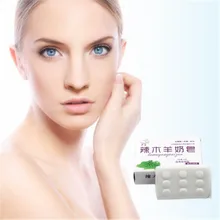 Nano питают козья Молоко Мыло для уход за лицом Подтяжка лица маска мыло мягкая- стимуляция увлажняющий отбеливание сужающая поры