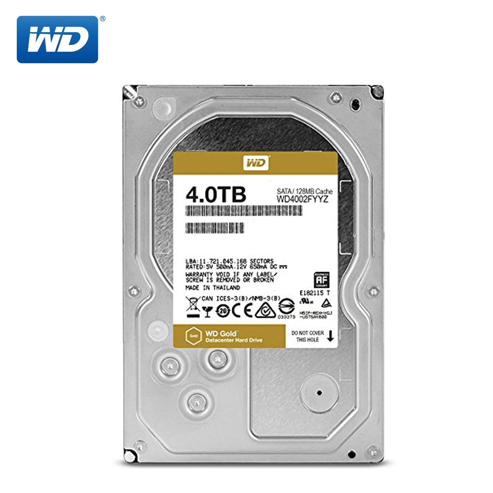 Western Digital Gold Nas Hard 2tb 4tb 6tb 8tb Enterprise Hard Drive Network Storage 3 5 70rpm Sata3 Hdd 6gb S Hard Disk Drive Aliexpress