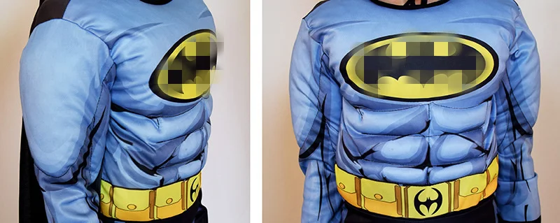 Baratos Superman Batman película clásico músculo disfraz infantil de Halloween para niños Liga de la justicia infantiles superhéroes vestido de fantasía