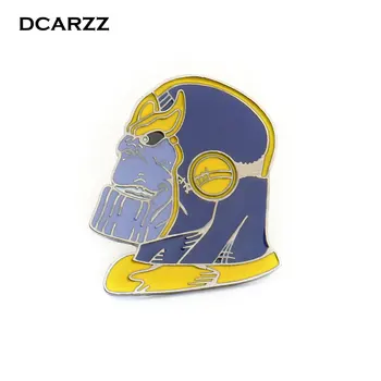 

Avengers:Infinity War Thanos Pin Marvel Villain Enamel Brooch Movie Jewelry Cosplay Accessory Wholesale