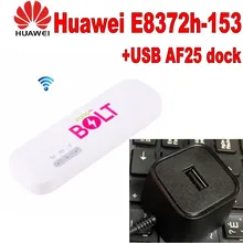 Huawei E8372h-153 Wingle WiFi точка доступа 150 Мбит/с LTE 4G 3g USB модем разблокирован+ huawei AF25 док-станция