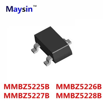 

3000PCS SOD-323 MMBZ5225B 3V0 MMBZ5226B 3V3 MMBZ5227B 3V6 MMBZ5228B 3V9