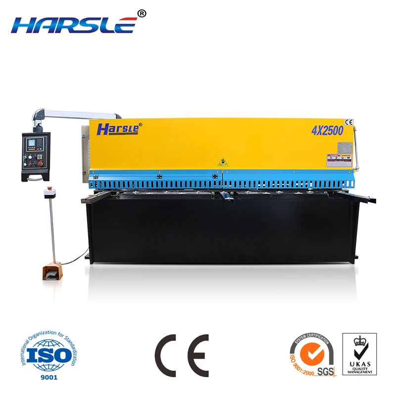 QC12K CNC sheet cutting machine steel shearing machine-in
