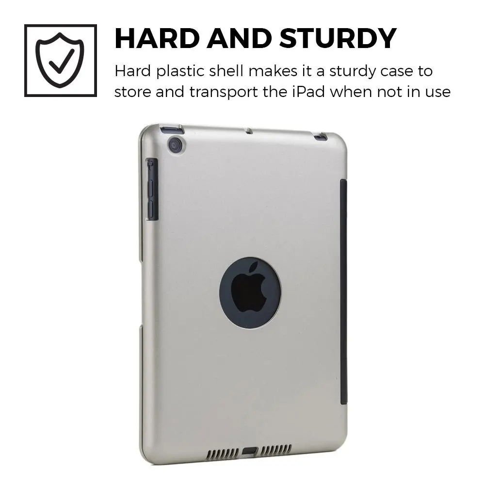 For ipad Mini2 Case Wireless Bluetooth Keyboard For iPad Mini 1 2 3 Full Body Protective Portable Keyboard Case With Stand Smart