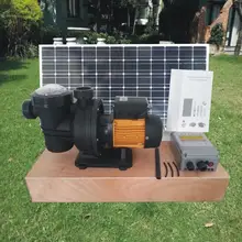 Solar Power Spa Swimming Pool Water Pump,Pool Heating Pump 48V 500W Run Free