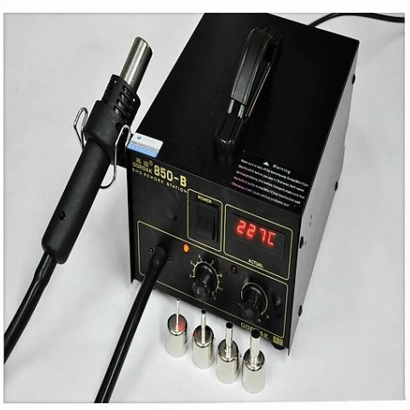 Паяльная станция 220 В GORDAK 850B для ремонтной станции SMD SMT|Электрические паяльники| |