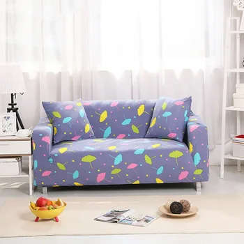 

WLIARLEO Printed All-inclusive Sofa Cover Elastic Stretch Couch Covers Anti-Mite Universal Corner Slipcover housse de canapé