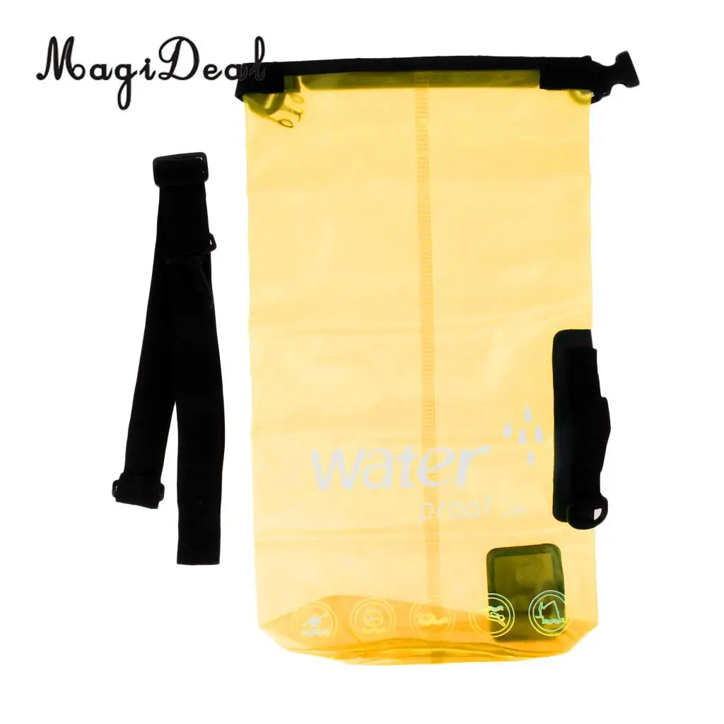 10L Waterproof Dry Bag Swimming Rafting Kayaking Boat Canoe Backpack Swimming Dry Sack for Surfing Sailng Scuba Diving Floating