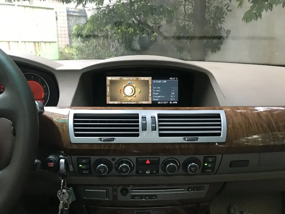 Антибликовый экран HDMI Android 9,0 автомобильный монитор для BMW 7 Serise E65 E66 2003 2004 2005 2006 2007 2008 стерео радио видео