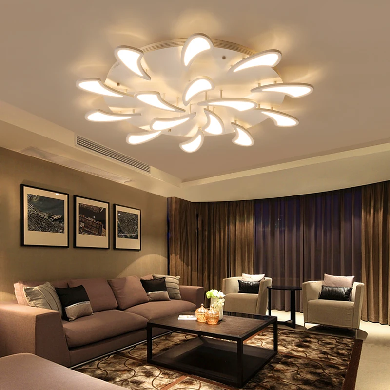 

led Ceiling light Living room lamp atmosphere modern European and American style LED ceiling lamp study bedroom led light
