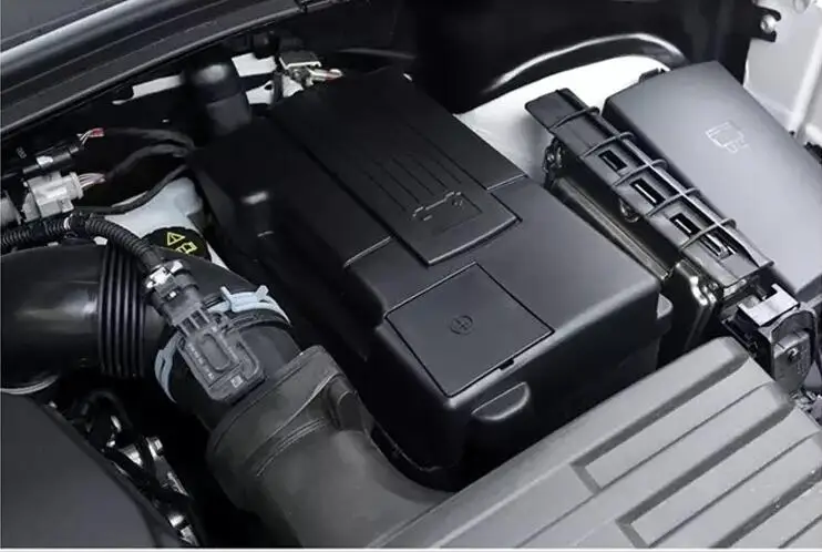 Автомобильный двигатель положительный отрицательный аккумулятор Защитная крышка Крышка для Volkswagen Passat B8 Golf Sportsvan Touran аксессуары