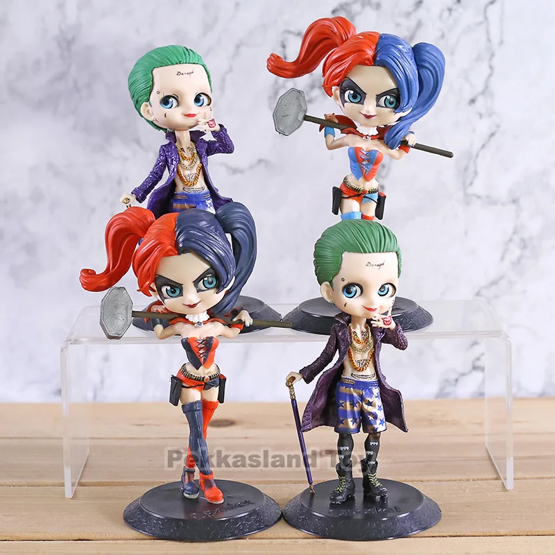

Q Posket Joker / Harley Quinn Suicide Squad PVC Figure Collectible Model Toy Qposket Doll