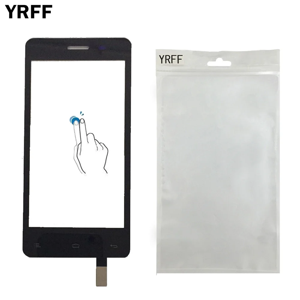 Сенсорный экран YRFF 4 5 дюйма дигитайзер переднего сенсорного экрана для FLY IQ4403 IQ 4403