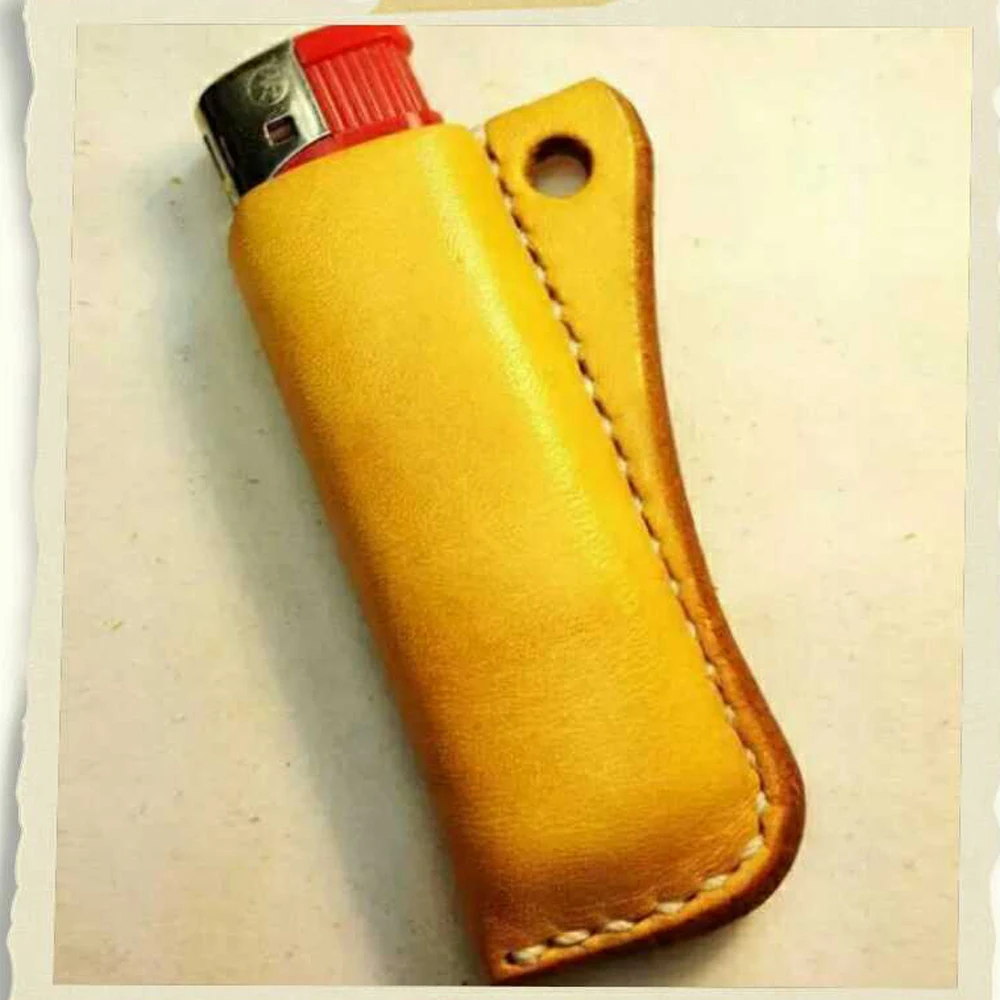 $13.42 DIY leather craft fire lighter die cutting wood plate knife hand punch tool mould template