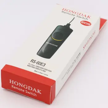 

RS-60E3 Remote Shutter Release camera remote Controller cord for Canon 500d 450d 700D 650D 550D 60D 600d G1X/G15/G12 1000d 1100d