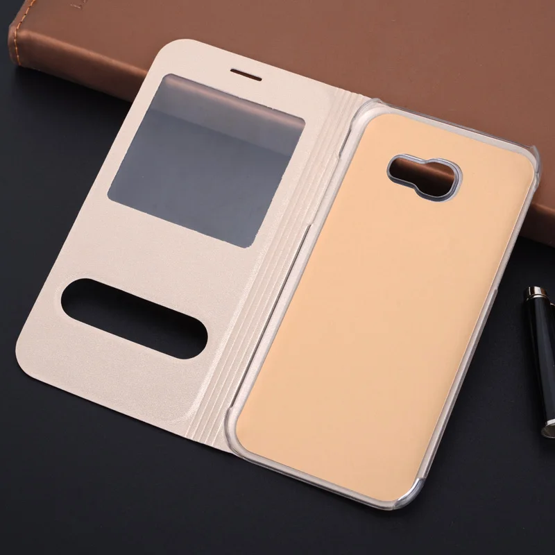 Flip Cover Leather Phone Case For Samsung Galaxy A3 A5 A7 A 3 5 7 SM A320 A520 A520F A720 A720F SM-A320F SM-A520F SM-A720F leather case phone case leather phone case