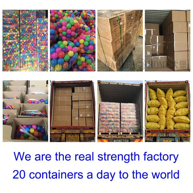 100/150/200PCS Outdoor Sport Ball Colorful Soft Water Pool Ocean Wave Ball Baby Children Funny Toys Eco-Friendly Stress Air Ball 6