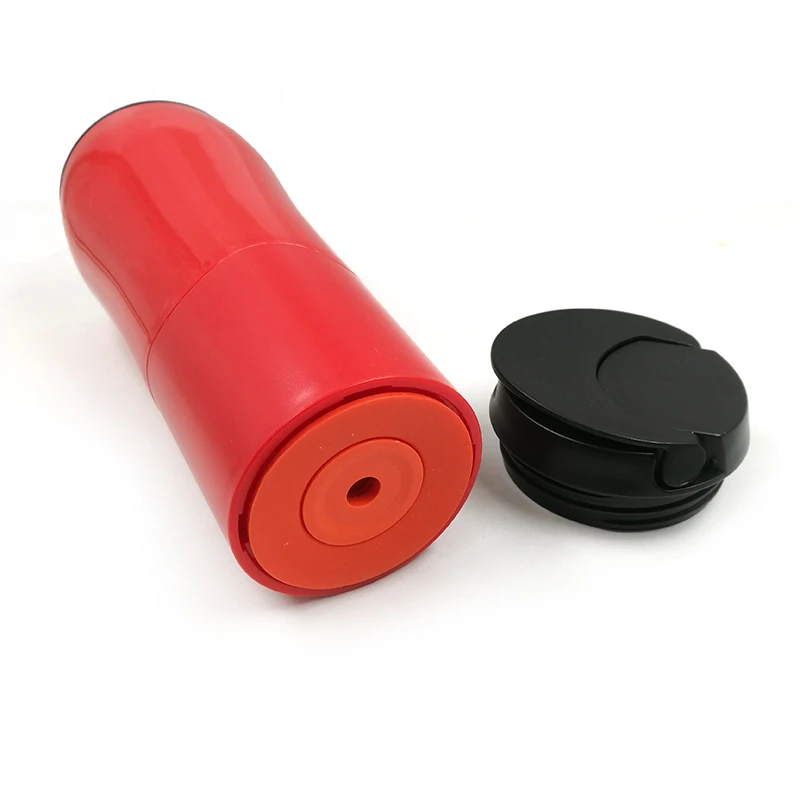 Drop Shipping Mug Tumbler New Strong Grips Mug Magic Sucker with Innovative Push Not Pour Easily Take Water Sport Cup 470ml