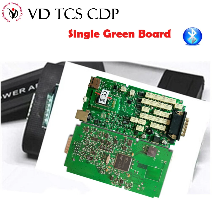

A++PCB Black Interface VD TCS CDP PRO Plus Bluetooth++Flight Recorder Function Green Single Board for Car Trucks Diagnostic Tool