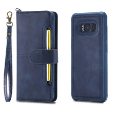 Роскошный чехол-книжка кожаный чехол для телефона для samsung S8 S9 плюс Чехол держатель для карт защитный чехол-бумажник на магните чехол для samsung Galaxy S9 S8 флип-кейсы