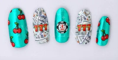 WG190301 3 Новинка USD Япония дизайн крест стикеры 3d на ногти nail art Наклейка шаблон