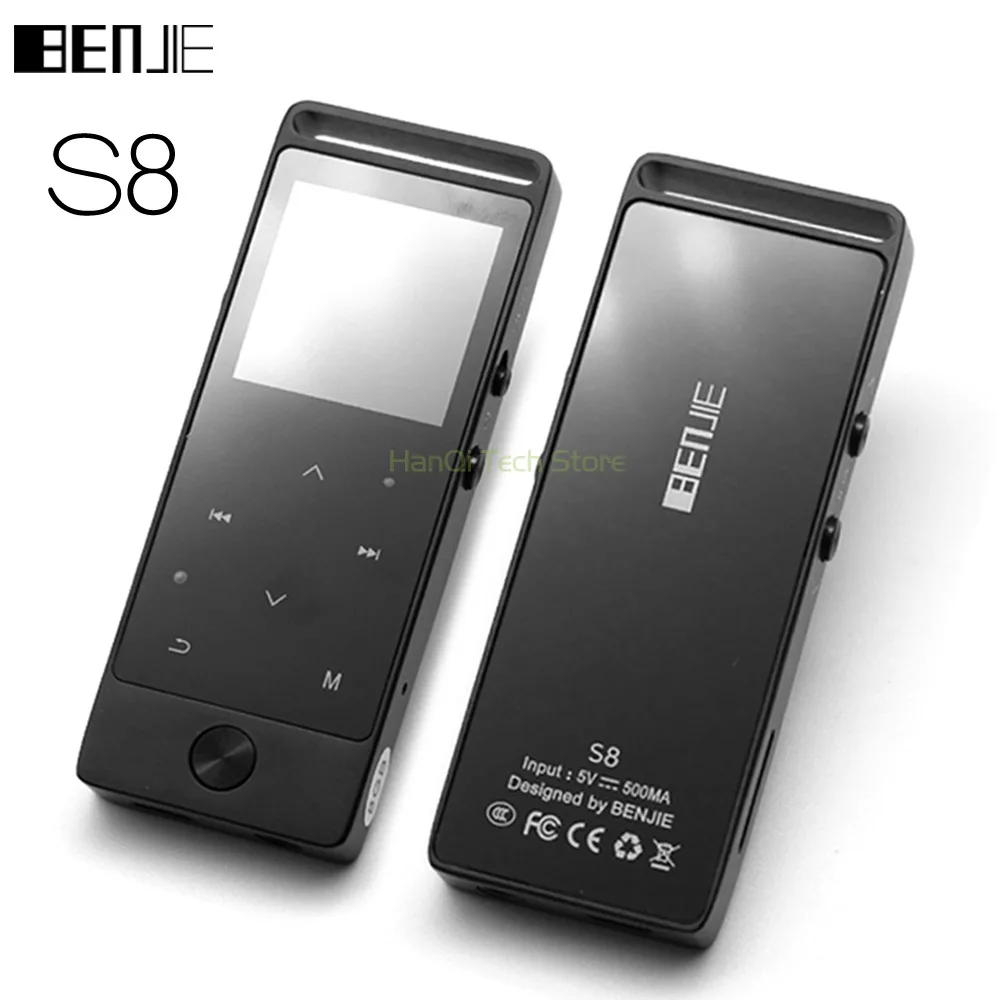Koop Nieuwste Bluetooth 4.0 Mp3 Speler Touch Screen BENJIE S8 Sport Muziekspeler Entry level Lossless MP3 Muziek Spelers Recorders