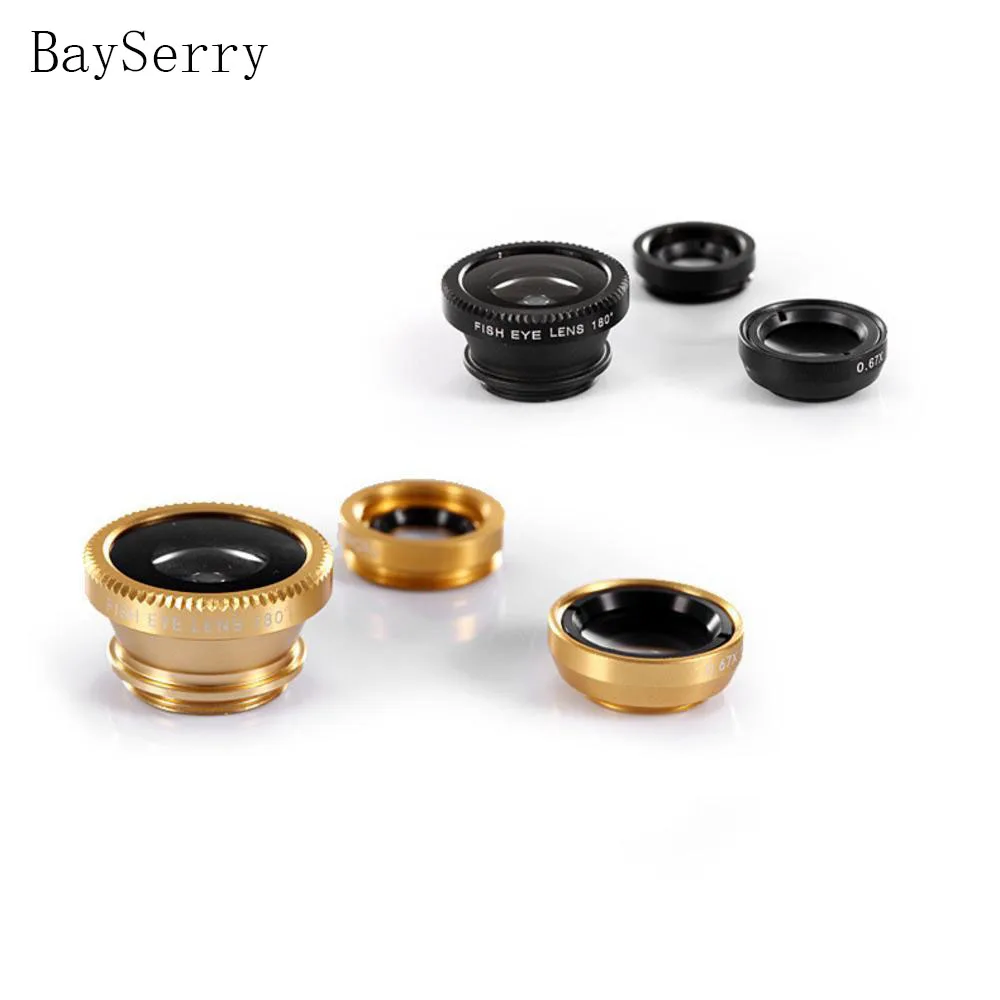 

For phone 8 8 plus 3 in 1 fisheye, macro and wide-angle lens External phone lens clip 0.6 for Samsung Galaxy S8 S7 Edge Note 8