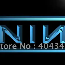 LF001-нин Nine Inch Nail рок-н-ролл светодиодный неоновый Световой значок