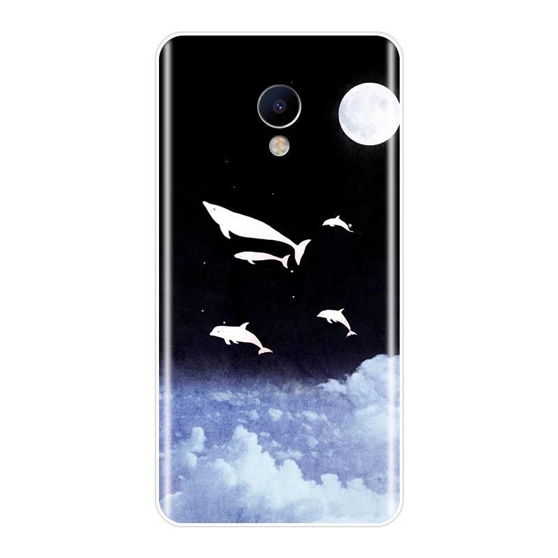 Чехол для телефона Meizu M6 M6S M6T M5 M5C M5S M3 M3S M2 Funny Cat Deer Art силиконовая Мягкая задняя