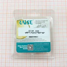 Поднять 0010# высокая скорость стали двойной угол резак копировально-фрезерный станок для обработки замочных ключей горизонтальный фреза Locksimth