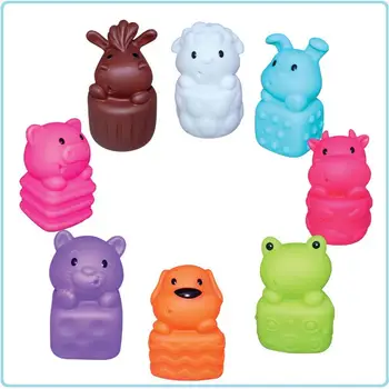 

8pcs/set Small Baby Kids Water Spraying Interaction Bath Toys