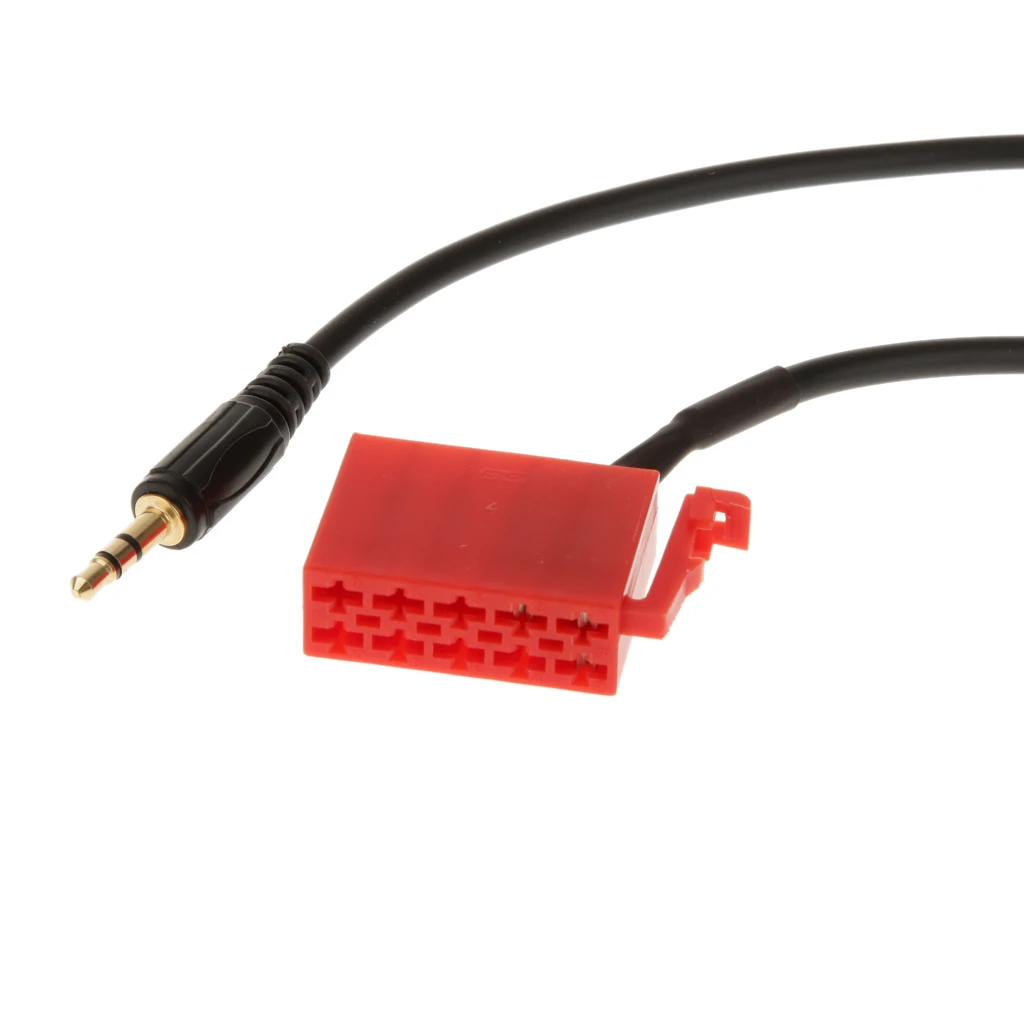 Aux Adapter Cable 10pin to 3.5mm Jack for Blaupunkt iPod iPhone Copper PVC The Perfect Sound