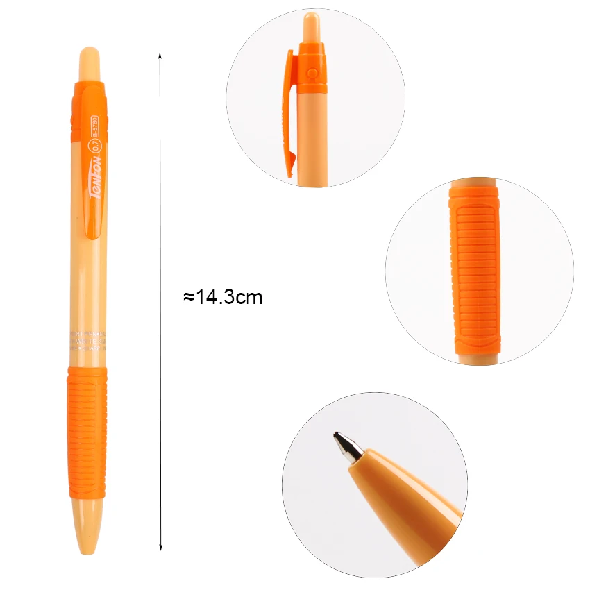 Creative Pressing Ballpoint Pen 0.7mm Blue Ink Korea Creative Pen For