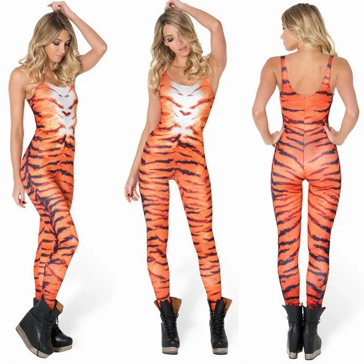 tiger stripe jumpsuit