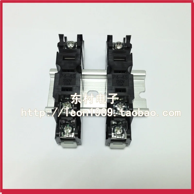 [SA]Japanese fuse rail seat Big East Telegraph P4 4S 15A 250V 10 шт/Лот|fuse plug|rail lpgfuse specifications |